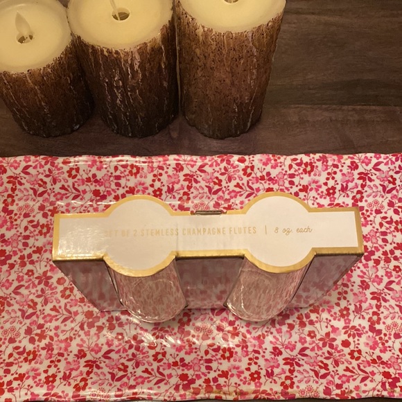 Set of 2 champagne flutes Brunch themed - Picture 5 of 5